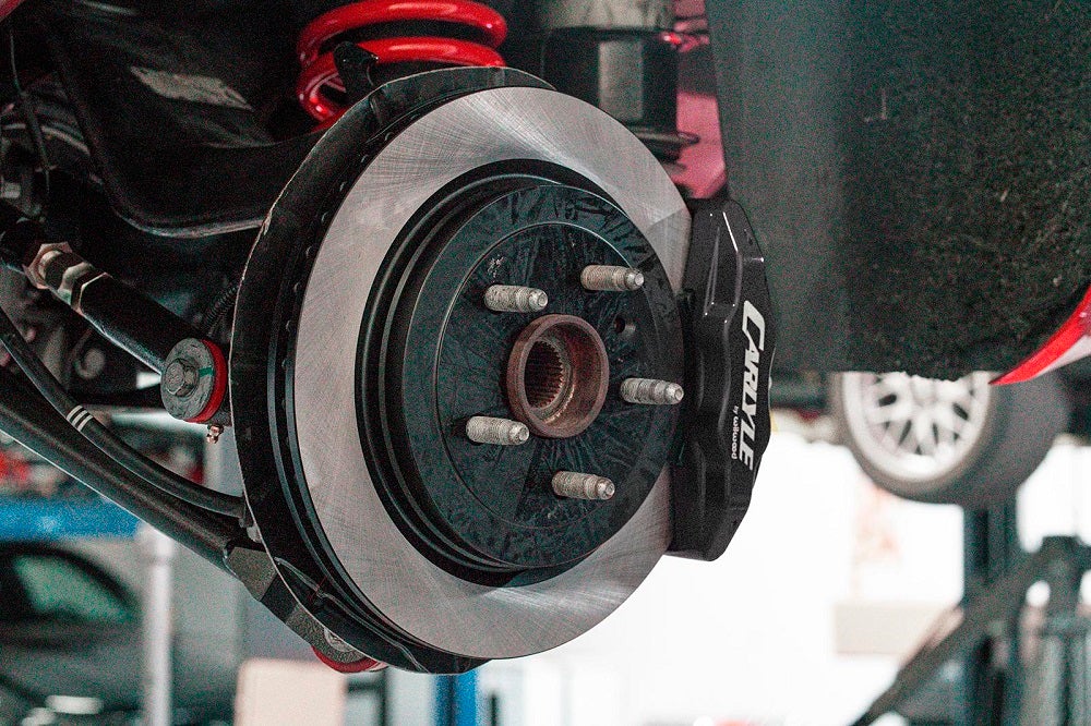 5th Gen Camaro 15" Conversion Kit By Carlyle Racing, Solid Rotors, Black Calipers - Image 2