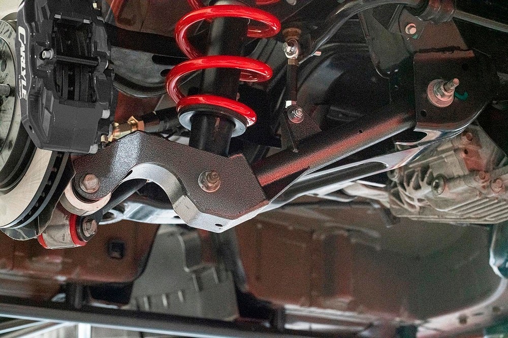 5th Gen Camaro 15" Conversion Kit By Carlyle Racing, Drilled And Slotted Rotors, Black Calipers - Image 3