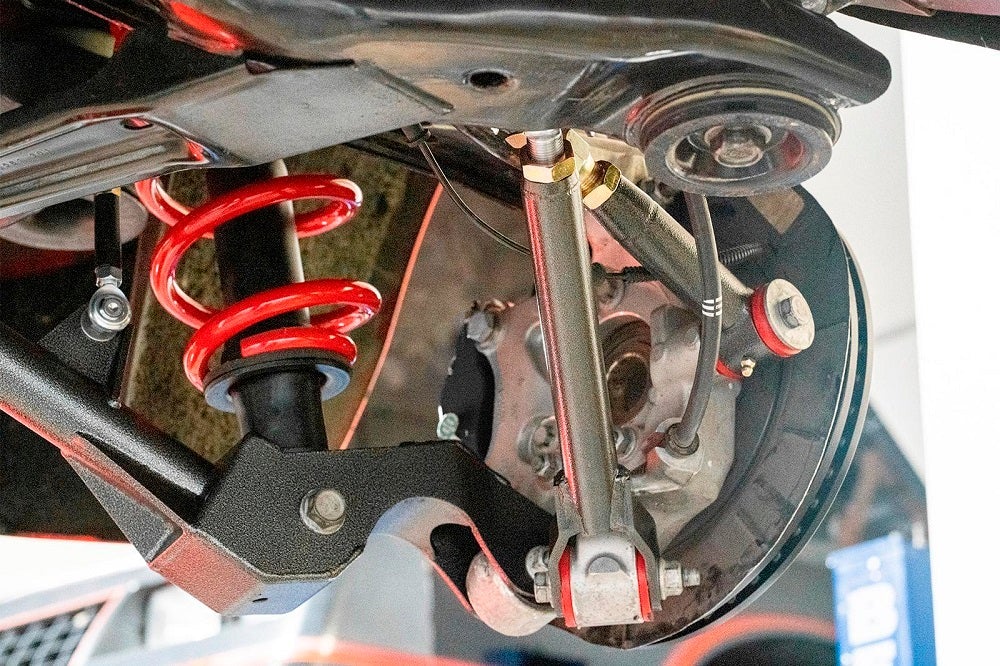 5th Gen Camaro 15" Conversion Kit By Carlyle Racing, Drilled And Slotted Rotors, Black Calipers - Image 4