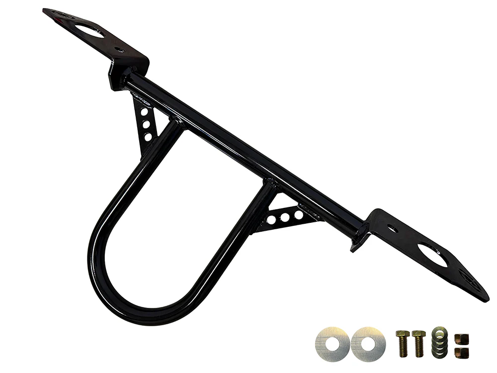 C10 Driveshaft Safety Loop & Frame Stiffener Brace 1973-1980 (Black)