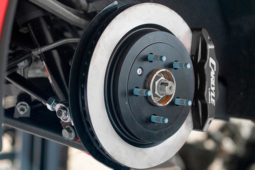 C7 17" Conversion Kit By Carlyle Racing, Solid Rotors, Black Calipers - Image 2