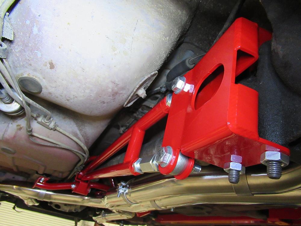 Camaro & Firebird Chassis Mounted Adjustable Torque Arm 1993-2002 (Red) - Image 4