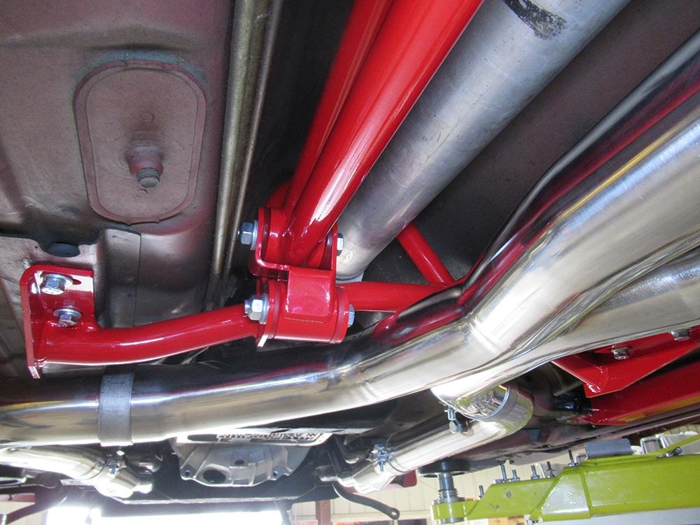 Camaro & Firebird Chassis Mounted Adjustable Torque Arm 1993-2002 (Red) - Image 5