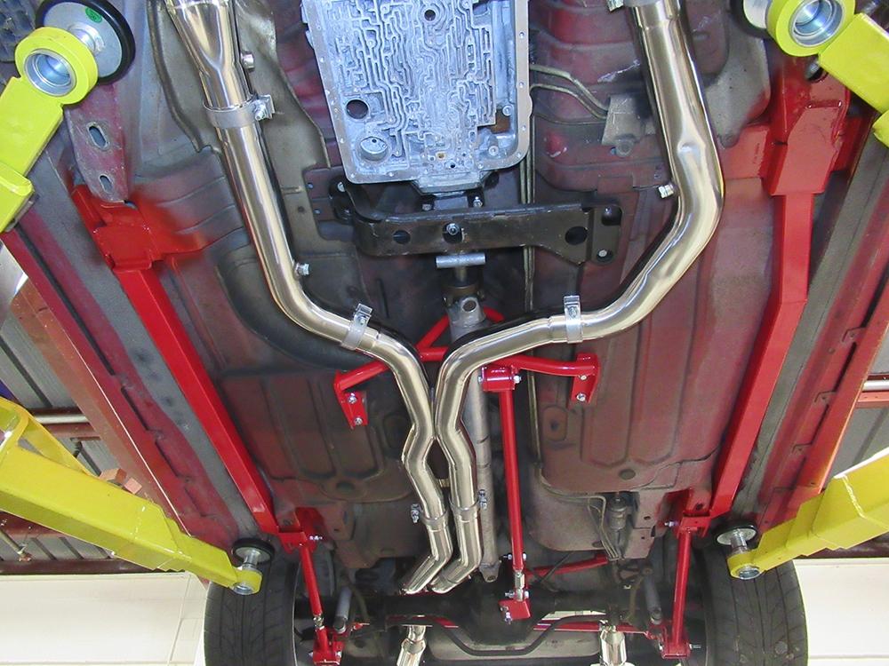 Camaro & Firebird Weld in Subframe Connectors 1993-2002 (Red) - Image 4