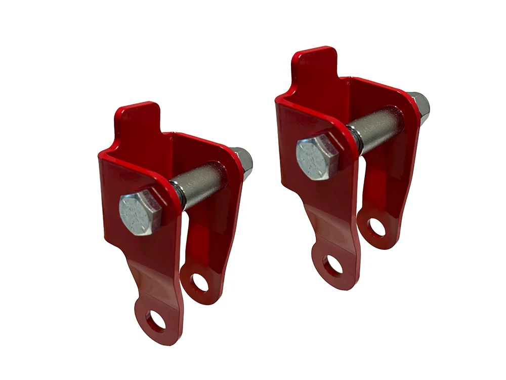 Silverado & Sierra Rear Shock Extensions | 1999-2006 (Red)