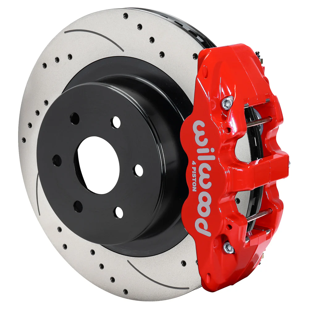 Wilwood AERO4 Big Brake Truck Rear Brake Kit | 2000-2006 Silverado & Sierra 1500 (OE HD 2 Piston Rear Brake)