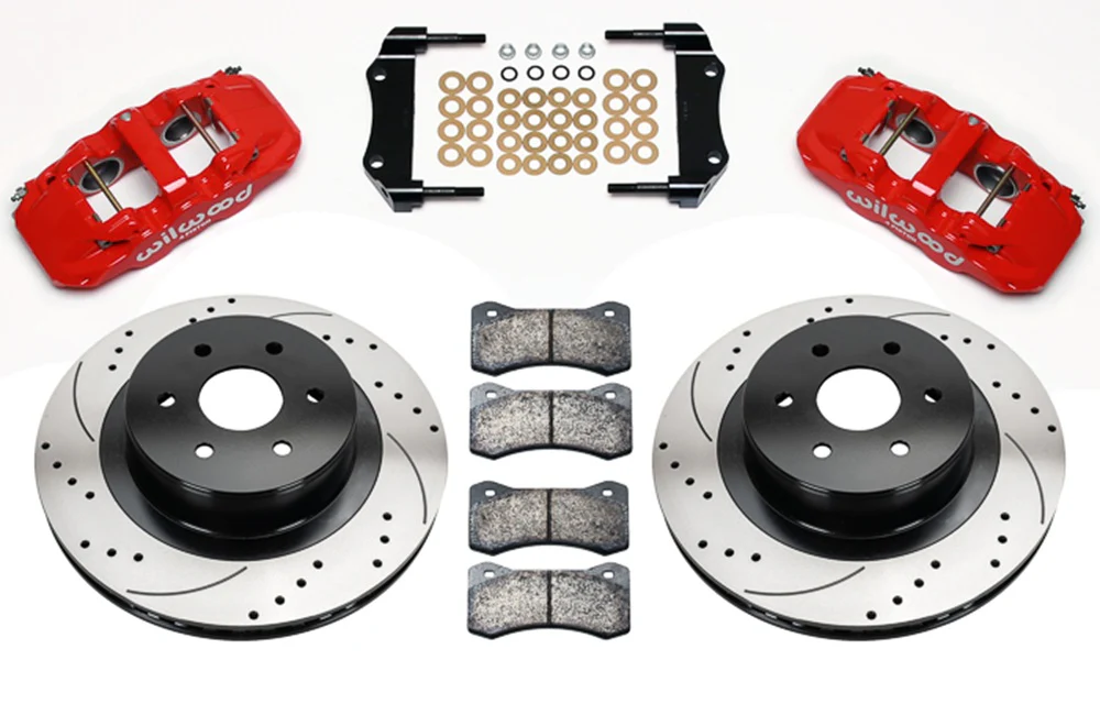 Wilwood AERO4 Big Brake Truck Rear Brake Kit | 2000-2006 Silverado & Sierra 1500 (OE HD 2 Piston Rear Brake) - Image 9