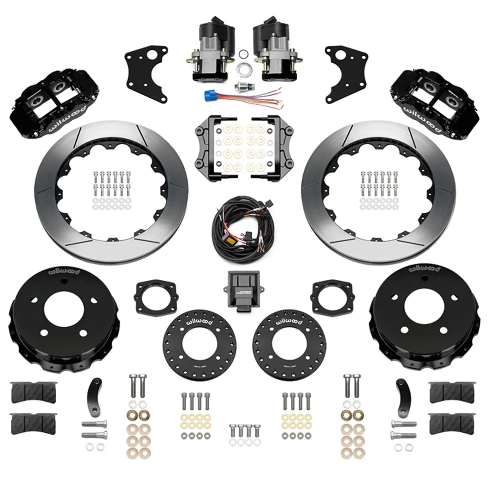 Wilwood Forged Narrow Superlite 4R Big Brake Rear Electronic Parking Brake Kit | 88-98 C1500 - Rear Kit - Image 11