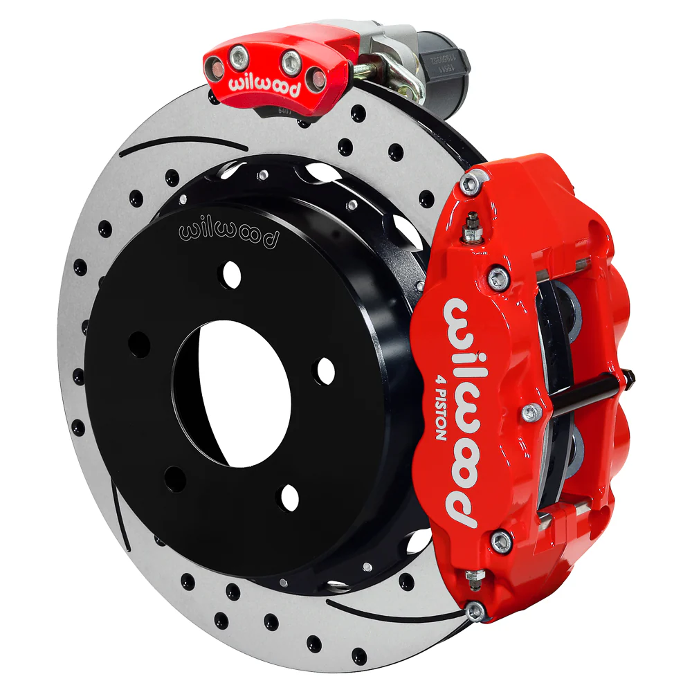 Wilwood Forged Narrow Superlite 4R Big Brake Rear Electronic Parking Brake Kit | 88-98 C1500 - Rear Kit
