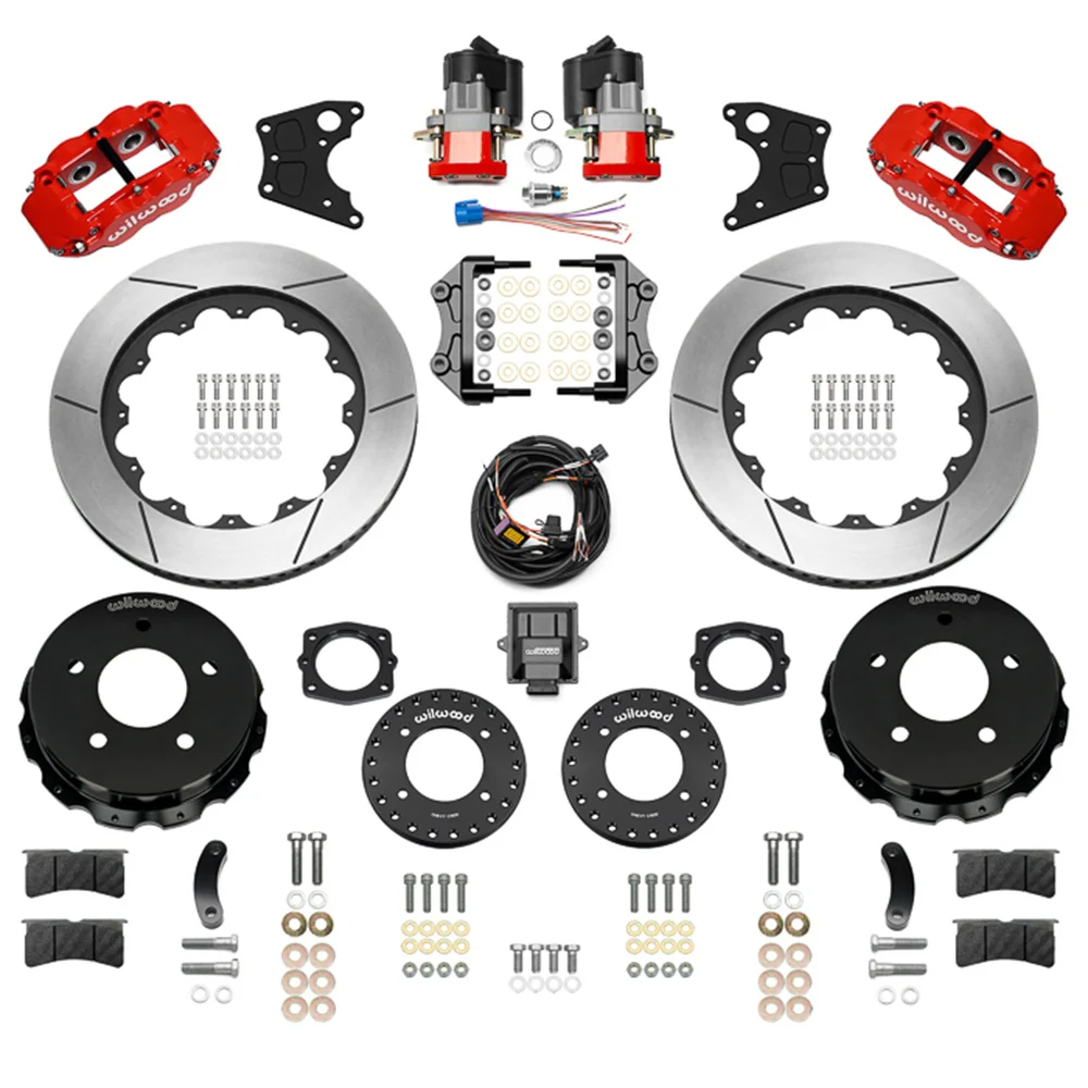 Wilwood Forged Narrow Superlite 4R Big Brake Rear Electronic Parking Brake Kit | 88-98 C1500 - Rear Kit - Image 10