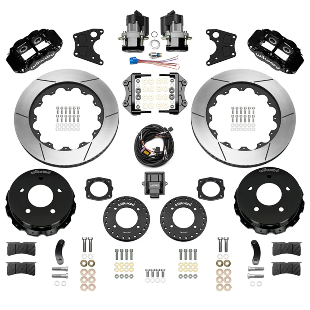 Wilwood Forged Narrow Superlite 4R Big Brake Rear Electronic Parking Brake Kit | 88-98 C1500 - Rear Kit - Image 11