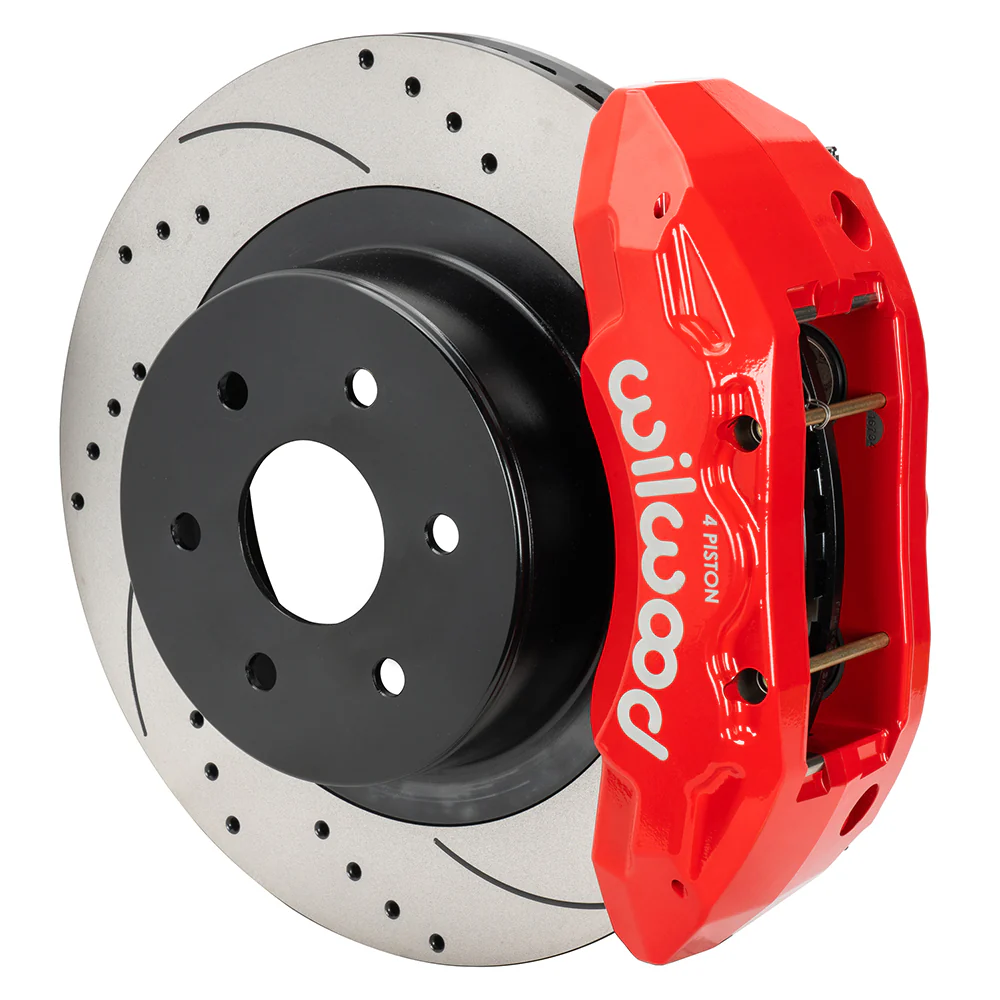 Wilwood TX4R Big Brake Truck Rear Brake Kit | 2000-2018 Silverado & Sierra 1500 (OE Single Piston Rear Brake)